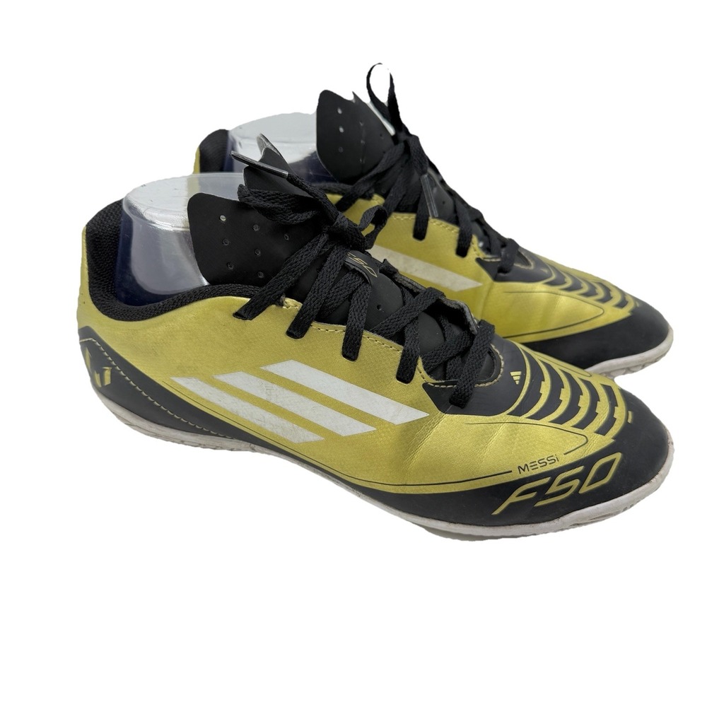 Adidas F50 Club FxG‎ L Messi Youth Futsal Shoes Size 5.5 Soccer Indoor